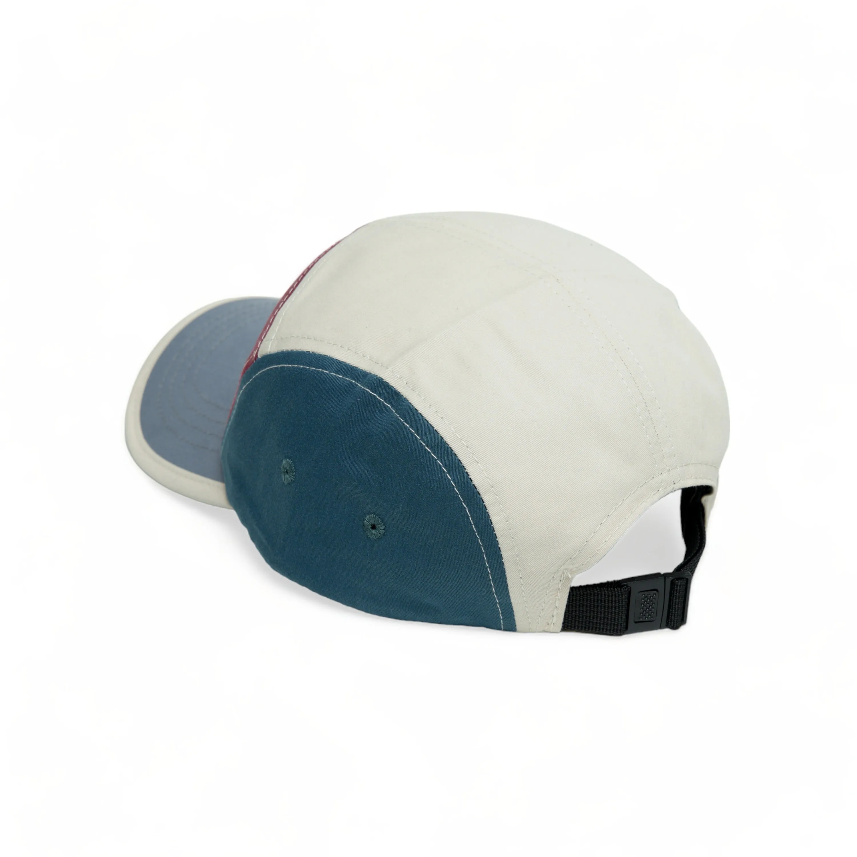 Chokore Colorblock Retro Sports Cap (Gray & White)